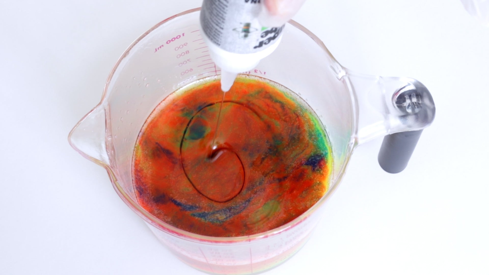 Color Epoxy Resin With ResinTint - drops of silicone oil