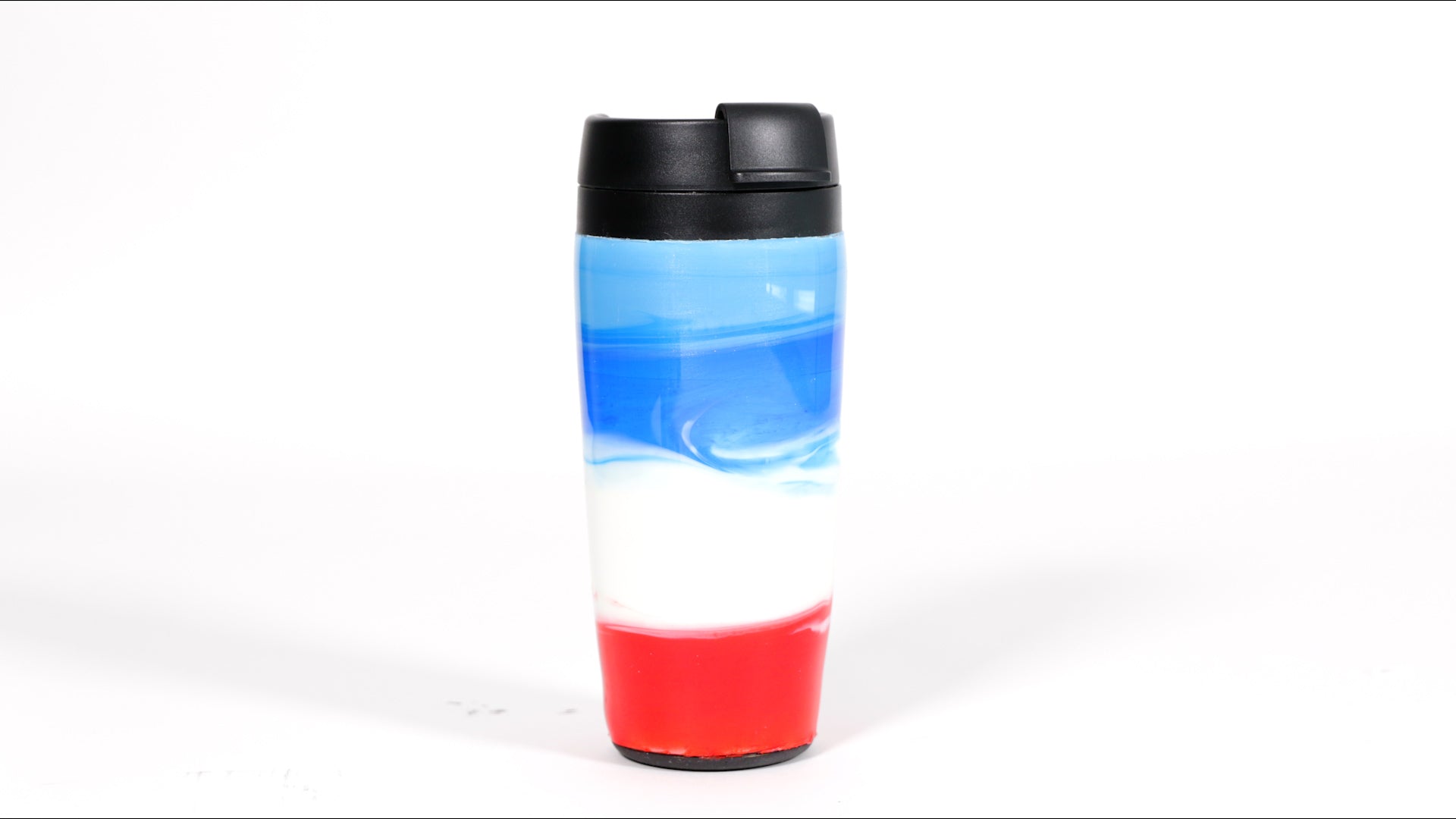 Make A Resin Tumbler - Red, White and Blue Striped Tumbler