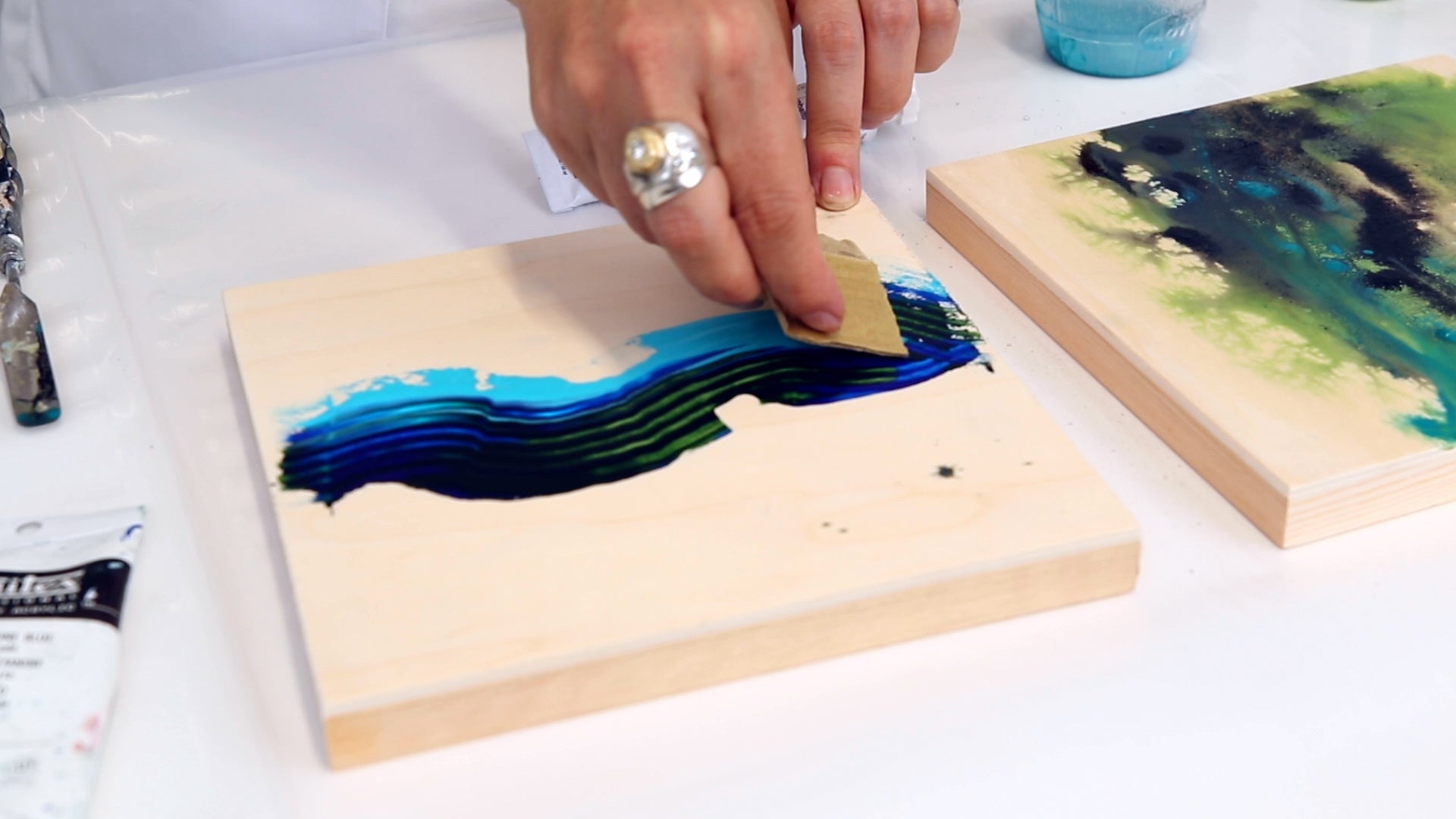 3D Painting: Layered Resin and Acrylic Paint : 9 Steps (with