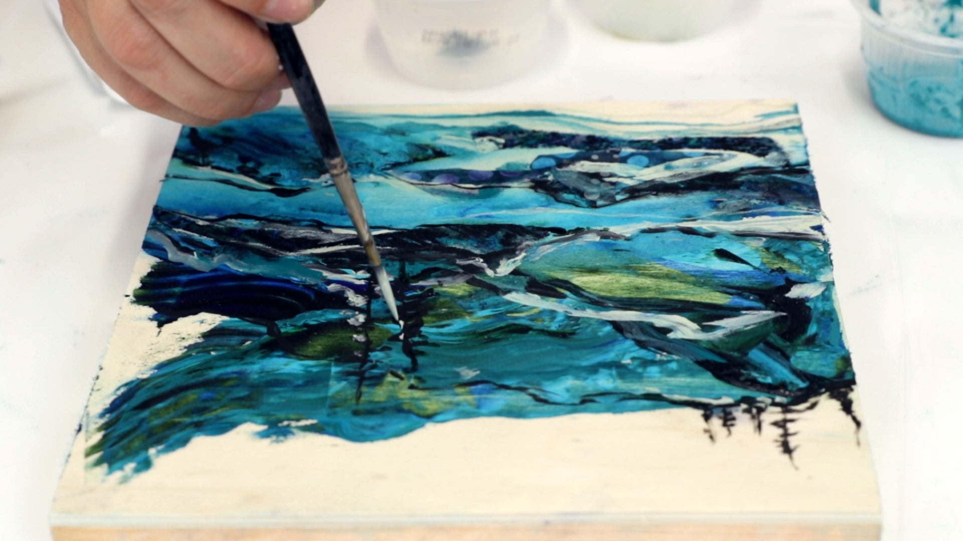 How To Resin Mixed Media Paintings - Step by Step Tutorial – ArtResin