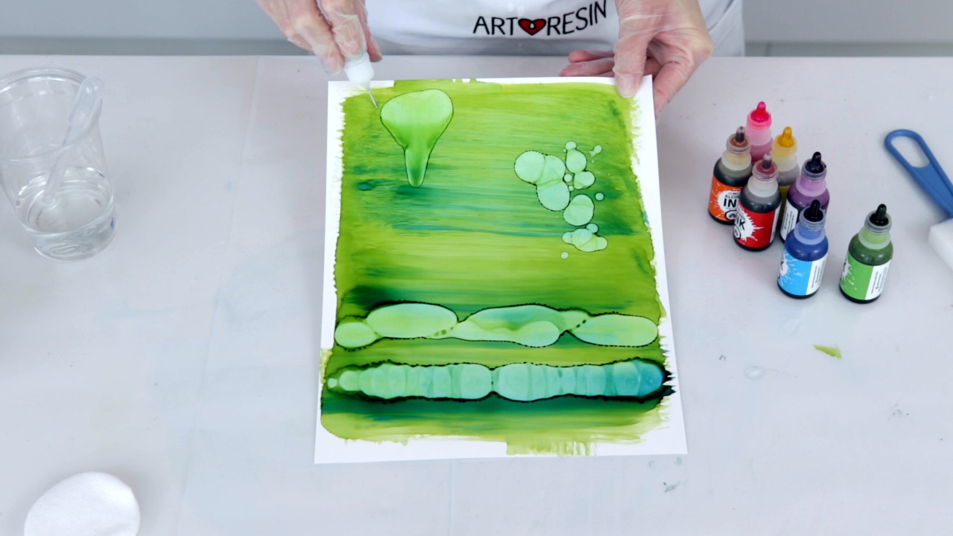 Put Away The Yupo: Better Surfaces For Alcohol Ink Art