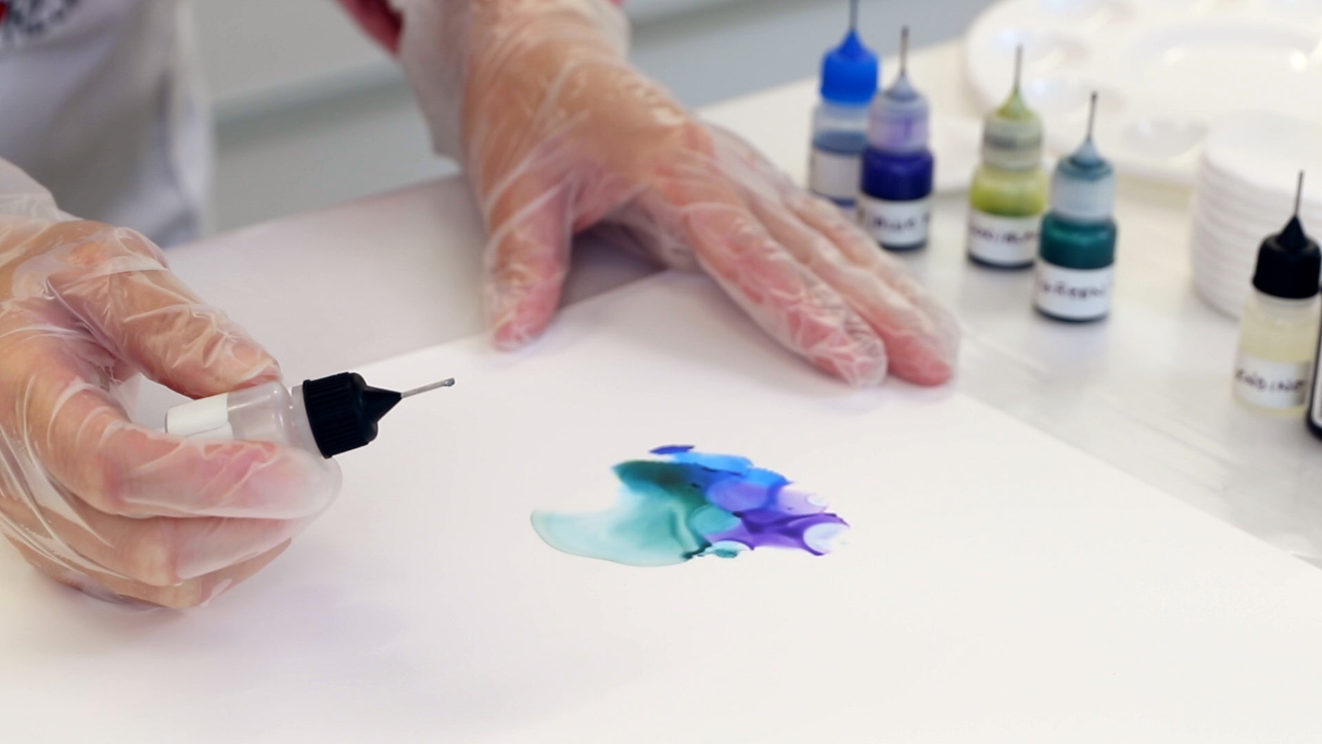 dilute alcohol ink with isopropyl alcohol