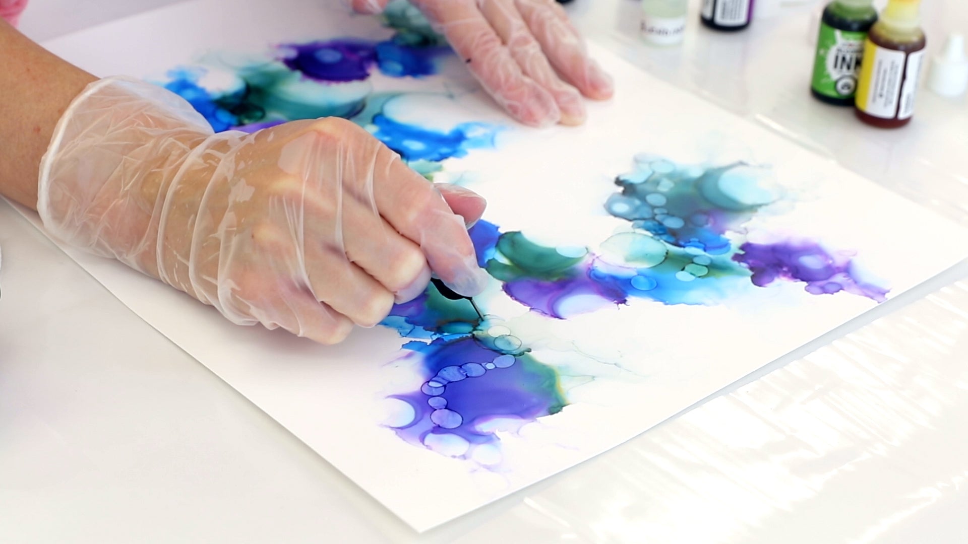 How To Paint With Alcohol Ink On Yupo Paper?