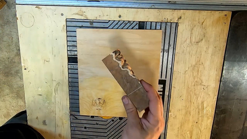 Make A Custom Resin Pen - Select your wood block and cut down to size