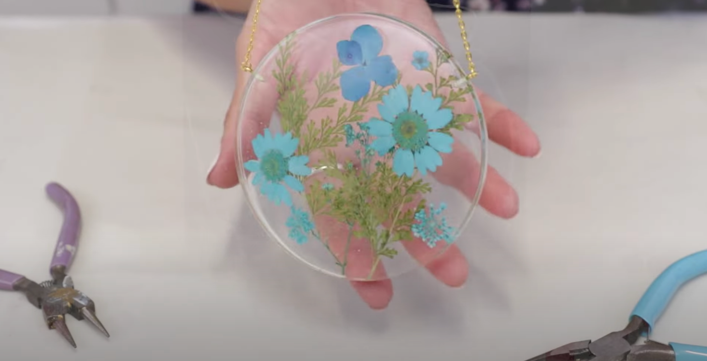 DRIED FLOWERS Embed in Resin
