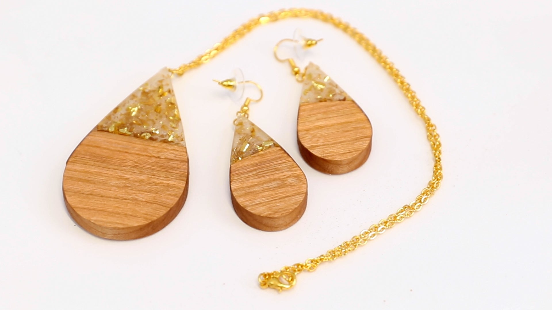 resin wood pendant resin wood necklace resin wood jewellery