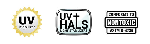 uv hals astm d4236 non toxic resin epoxy