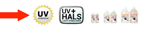 uv hals non yellowing artresin