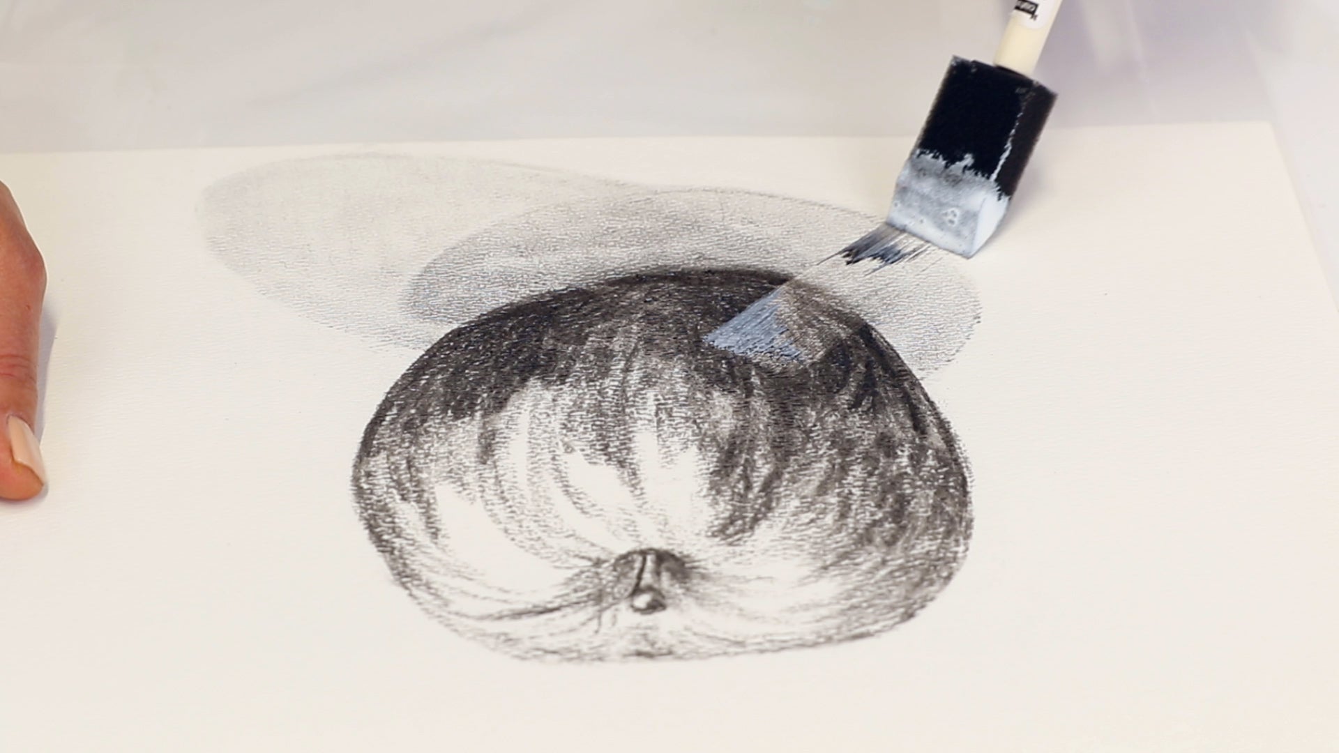 brush on sealants can smudge drawings