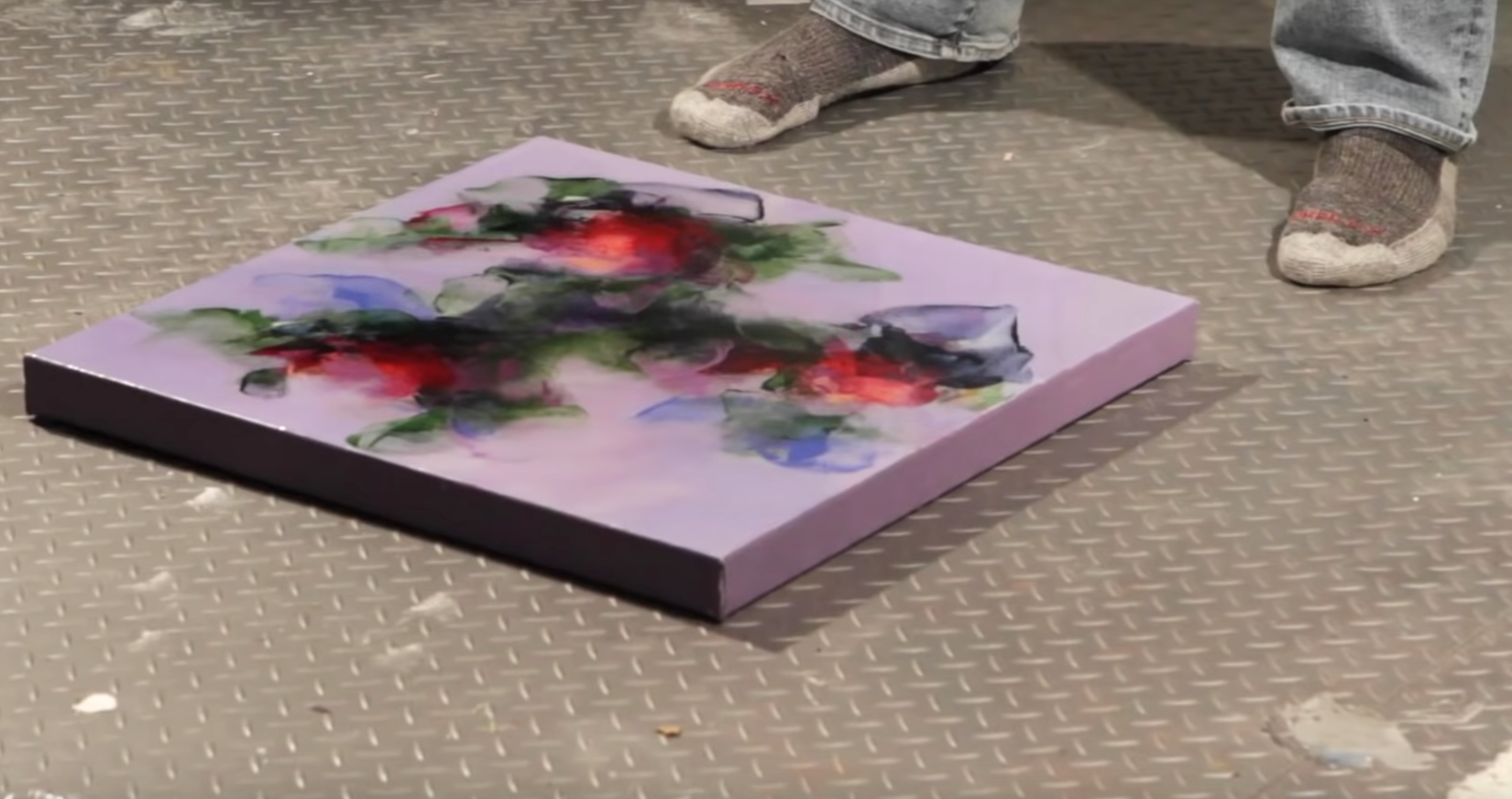 Photograph Your Resin Art Like A Pro - good option for photographing a small piece of artwork is to place it on the floor