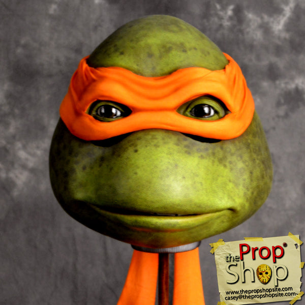 Elite Orange Movie Turtle Mask | The Prop Shop Costumes