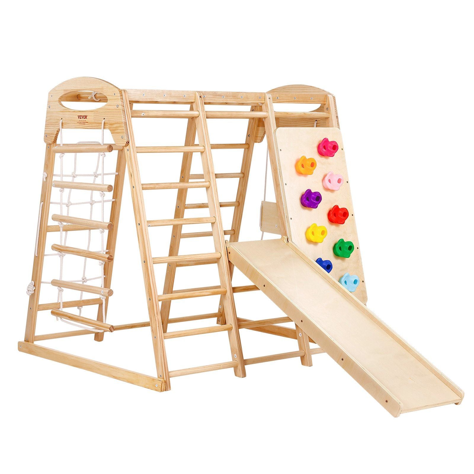 VEVOR Indoor Jungle Gym - 7-in-1 Toddler Indoor Playground 🧗‍♀️🛝