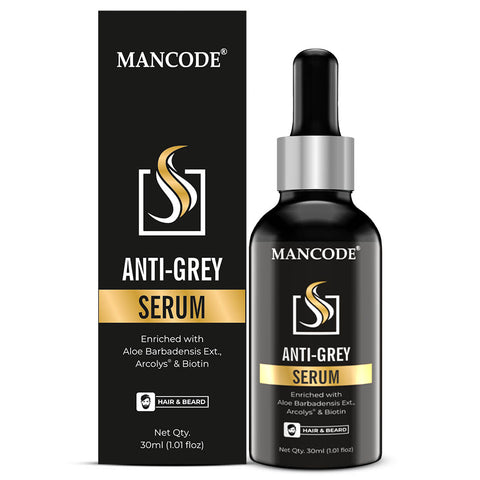 Anti grey hair serum -Anti-Grey Beard Oil: Oil For Grey Beard: Do They Work?