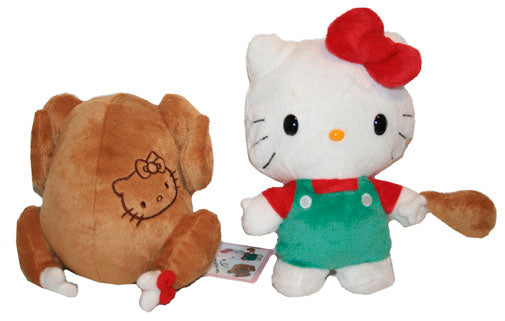 hello kitty reversible plush