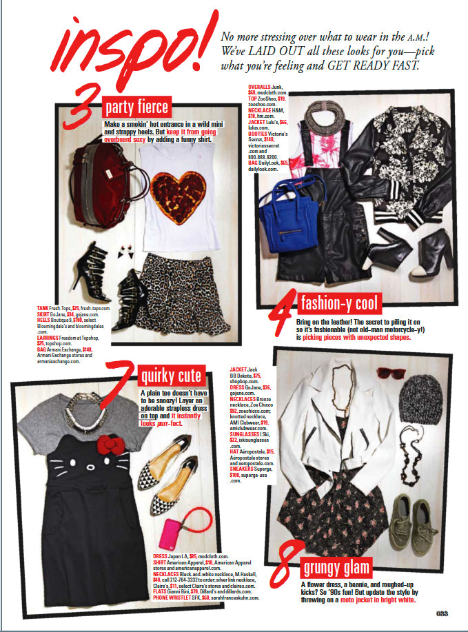 Seventeen Magazine Features Hello Kitty Dress from JapanLA