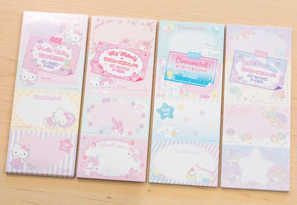 Sanrio Hello Kitty Washi Tape Set (with thank you message