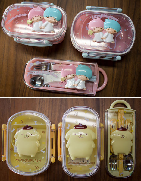 Make your Lunch Cute with Sanrio Bento Boxes, Utensil Sets, Water