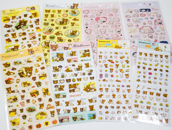 Rilakkuma Always With Sticker Pack – JapanLA