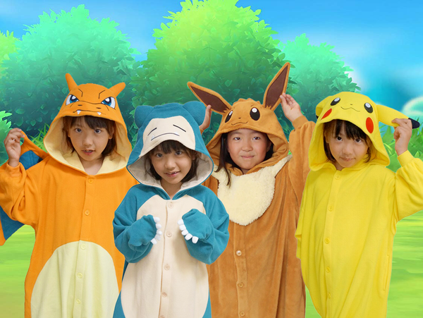 Kids Charmander Pokémon Kigurumi Ages 5-9