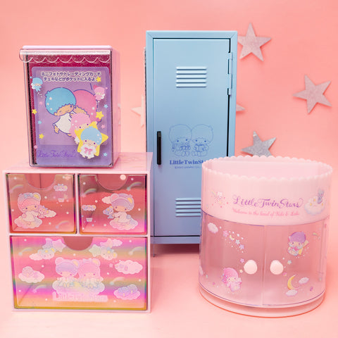 Sanrio Characters Large Storage Case Twin Stars