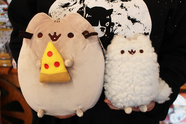 pusheen pizza plush