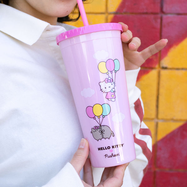 Hello Kitty x Pusheen Travel Mug