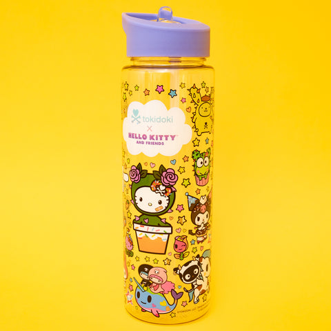 tokidoki x Hello Kitty and Friends Water Bottle