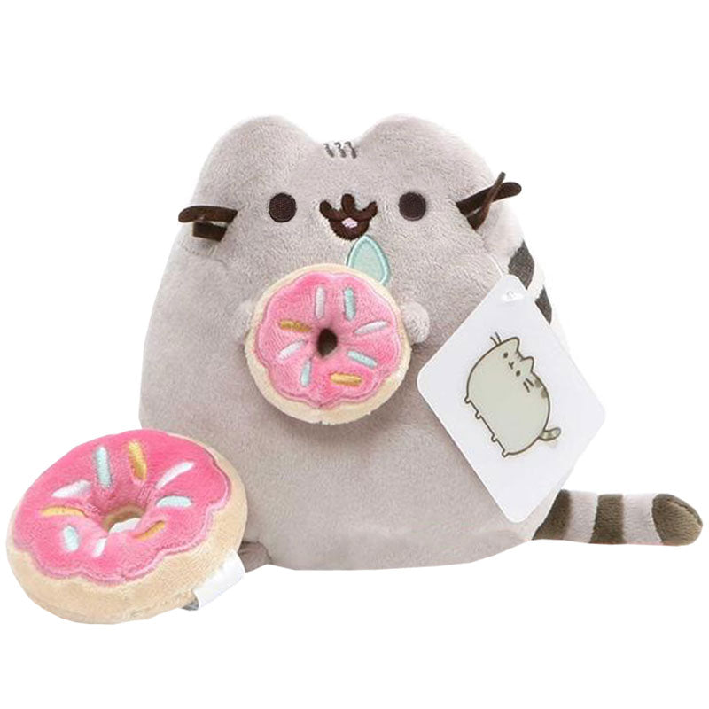 pusheen in donut