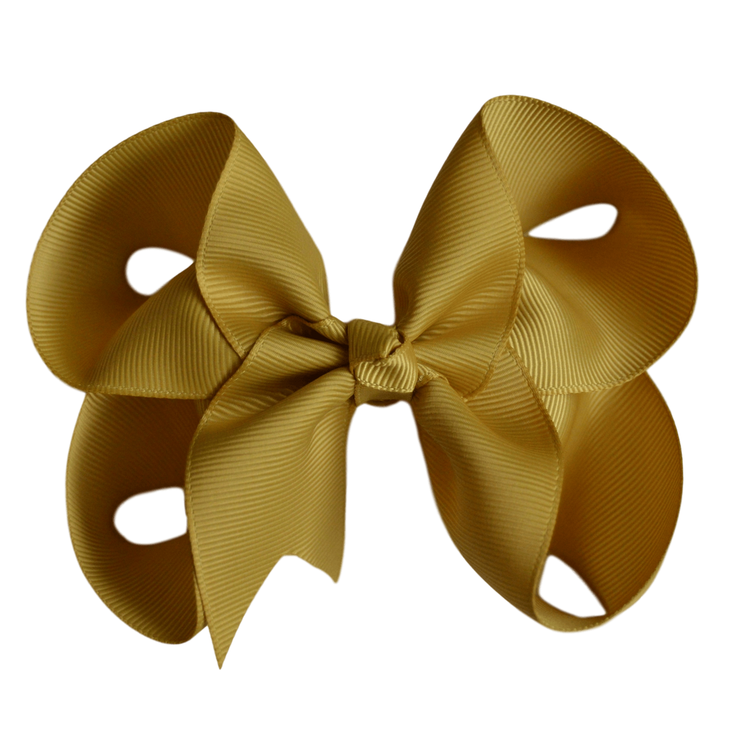 4 inch Solid Color Boutique Hair Bows The Solid Bow