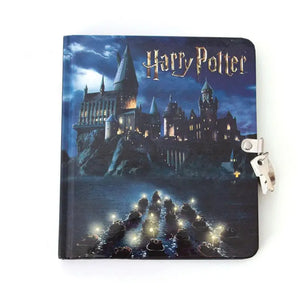 Harry Potter Hogwarts at Night Invisible Ink Diary - Odin & Salem - Diary Of A Spider