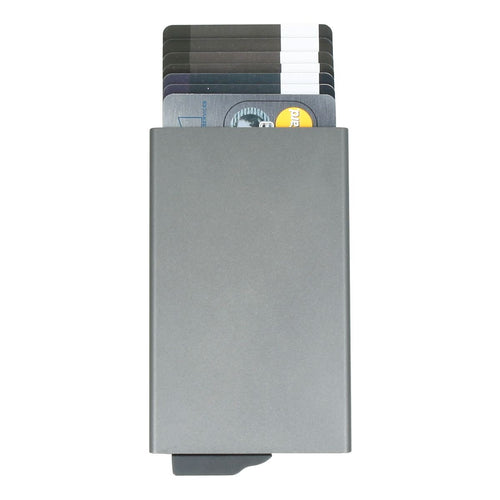 Valenta - Card Holder Aluminium Plus Black KRIOSWEAR