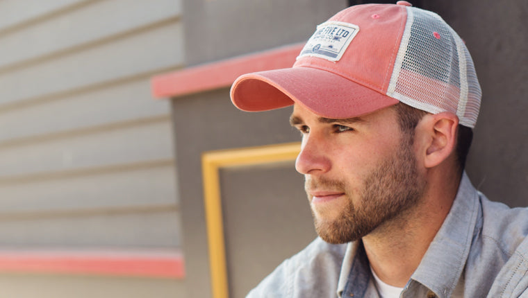 The Carter - Nantucket Red - Snap Back Hat