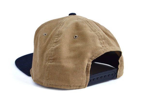 The Meyer - Khaki/Navy - Snap Back Hat | nine five ltd.