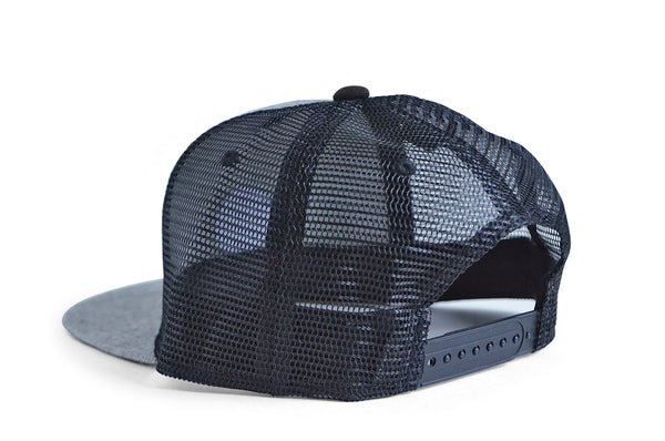 The Vernon - Grey - Snap Back Hat | nine five ltd.