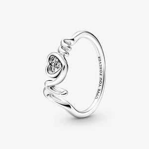 Mom Pavé Heart Ring - Your Moments_Aso