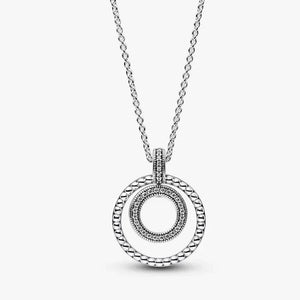 Pavé & Beads Pendant & Necklace - Your Moments_Aso