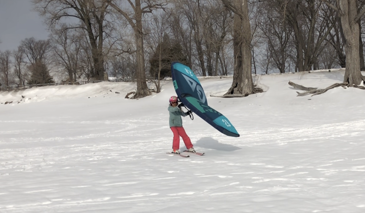 Wing Ski Action Kids