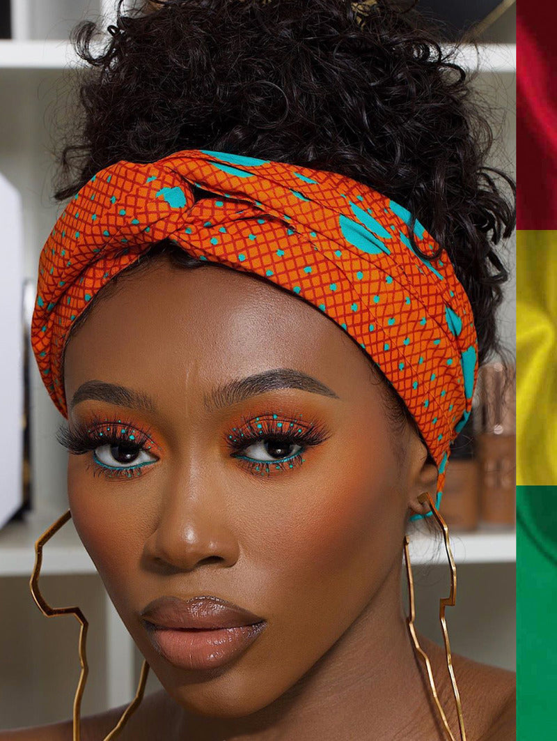 Vanessa makeup and Ghana colors