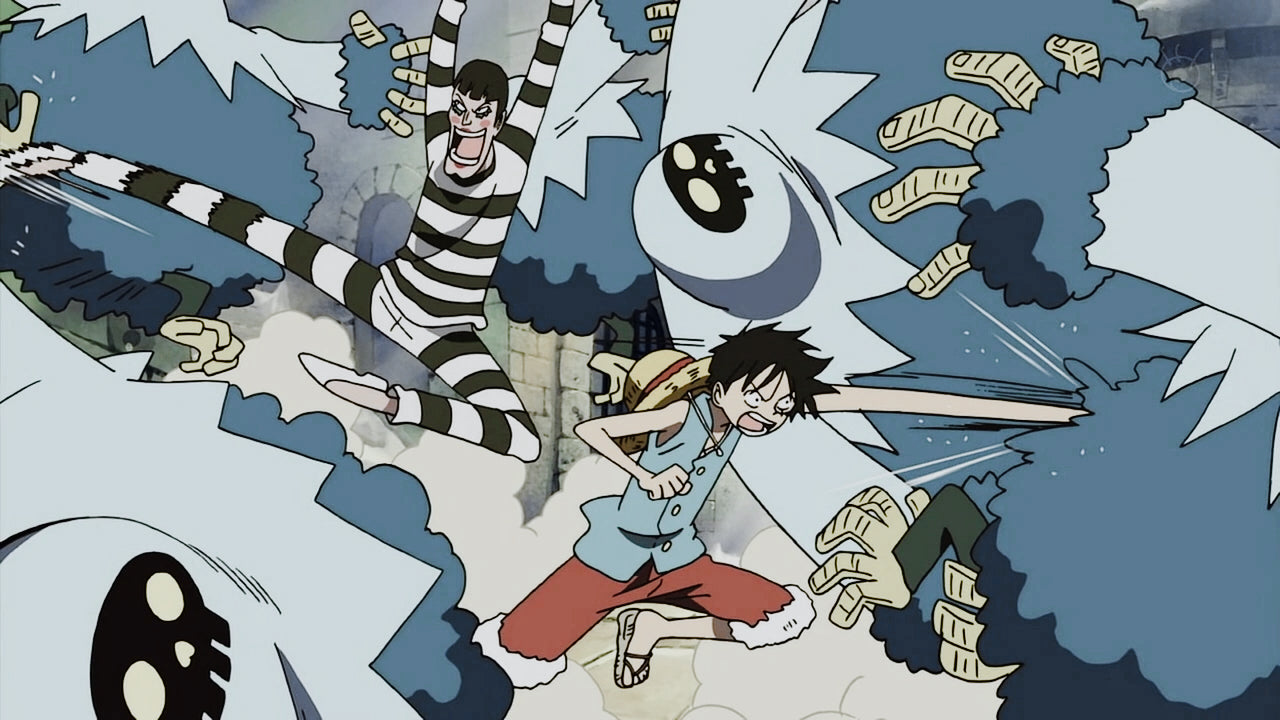 bonclay luffy fight impel down