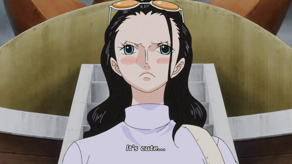 nico robin its cute funny moment