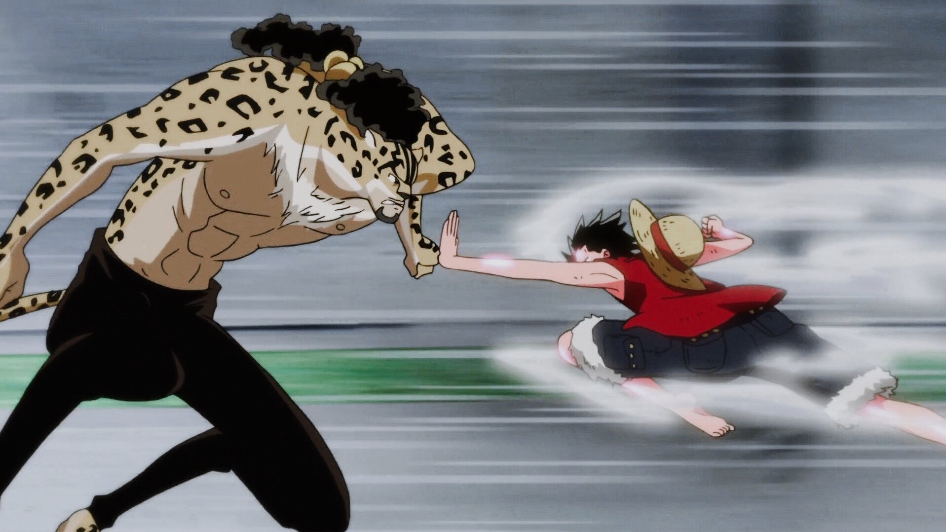 luffy rob lucci