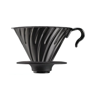 Hario V60 Metal Dripper Matt Black Size 1 4 Cups Blooom Coffee House