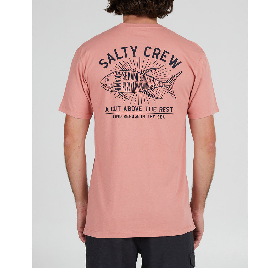 Salty Crew Mens In Fishing We Trust Premium S/S Tee - Navy Heather –  Seaside Surf Shop