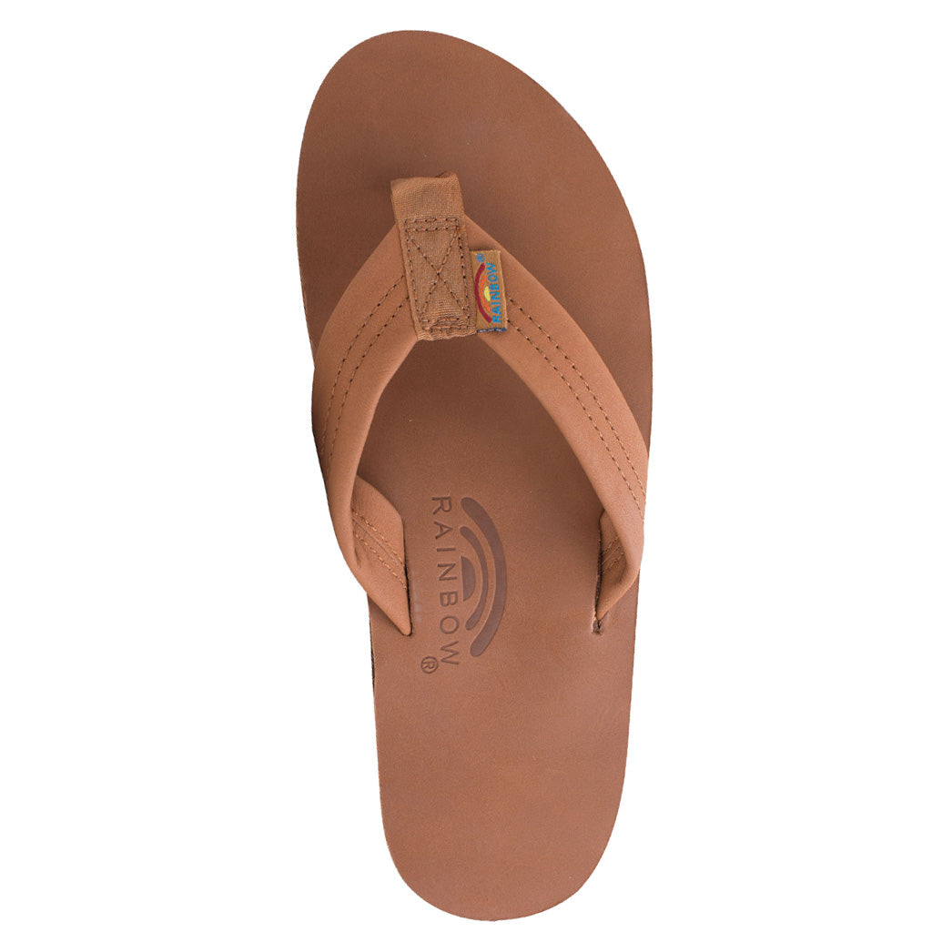 Mens Rainbow Sandals Premier Double Expresso - Hope Outfitters