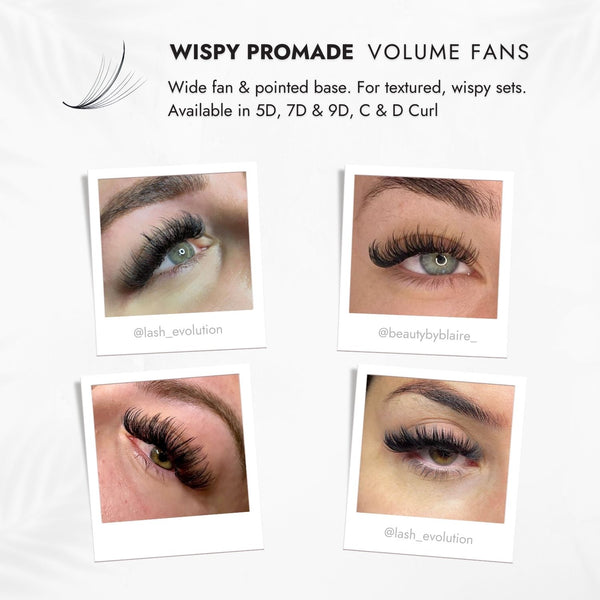 Wispy Promade Fan Examples