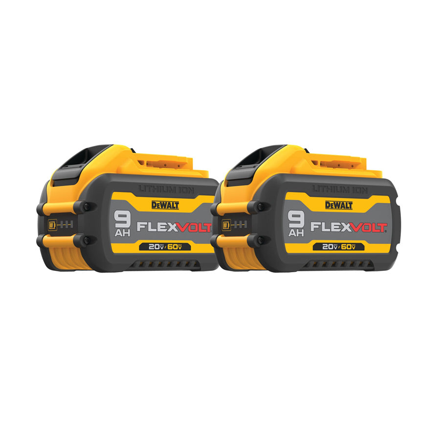 DEWALT DCB609 FLEXVOLT® 20-Volt/60-Volt MAX Lithium-Ion 9.0Ah Battery (2 pk.)