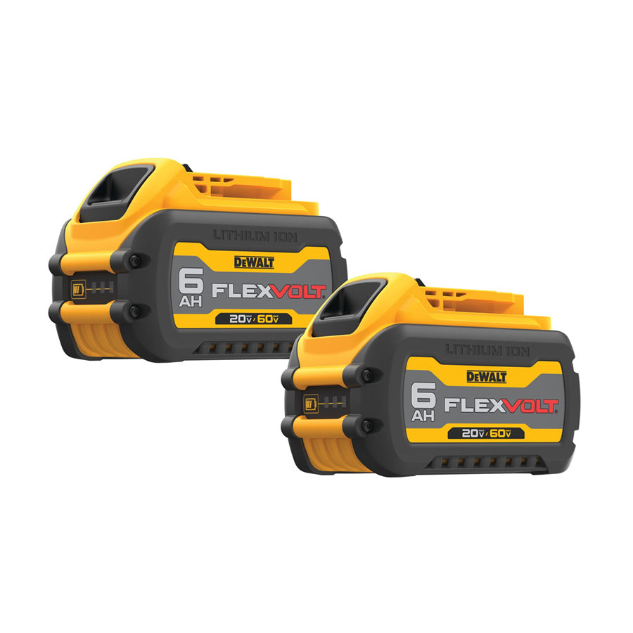 DEWALT DCB606 FLEXVOLT® 20/60V MAX* BATTERY PACK 6.0AH (2 pk.)