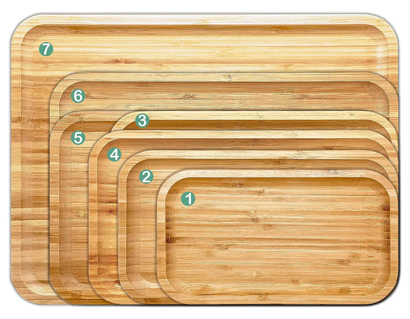 [ Heim Concept ] Premium Organic Bamboo Extra Large Cutting Board and Serving Tray
