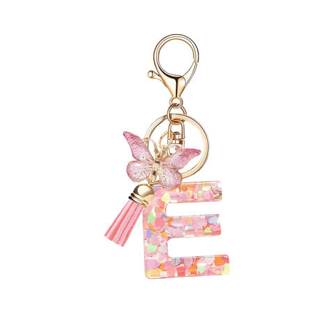 OKAICEN Fashion Alphabet Initial Letter Keychain