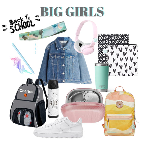 Big girls back-to-school outfits